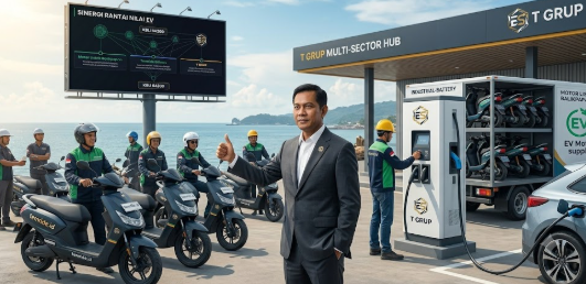 Ekosistem Transisi Energi Hijau dan Armada Motor Listrik TemRide T-Grup - PT BEB & PT TEM
